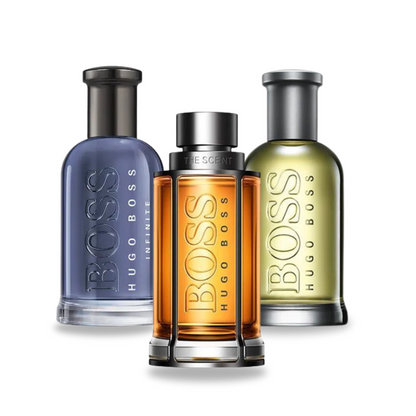 Combo 3 parfums - Boss Bottled Infinite, Boss The Scent e Boss Bottled